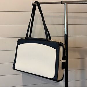 Elegant Black and White Women's Bag